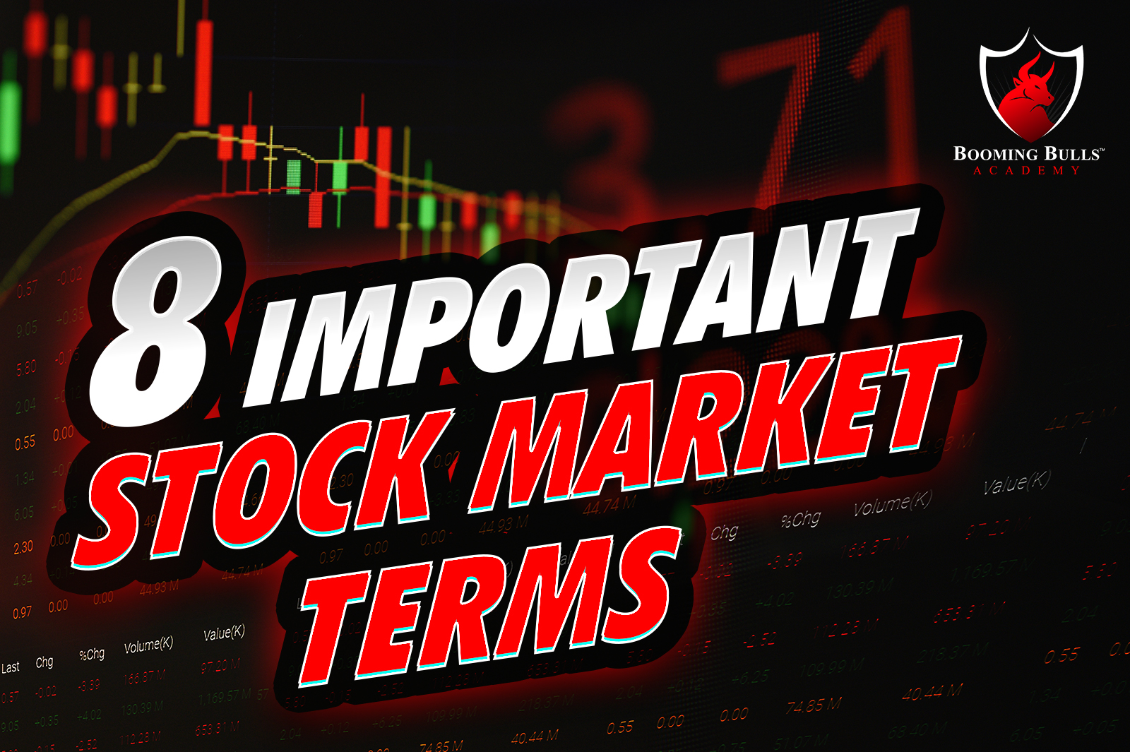 8 Important Stock Market Terms